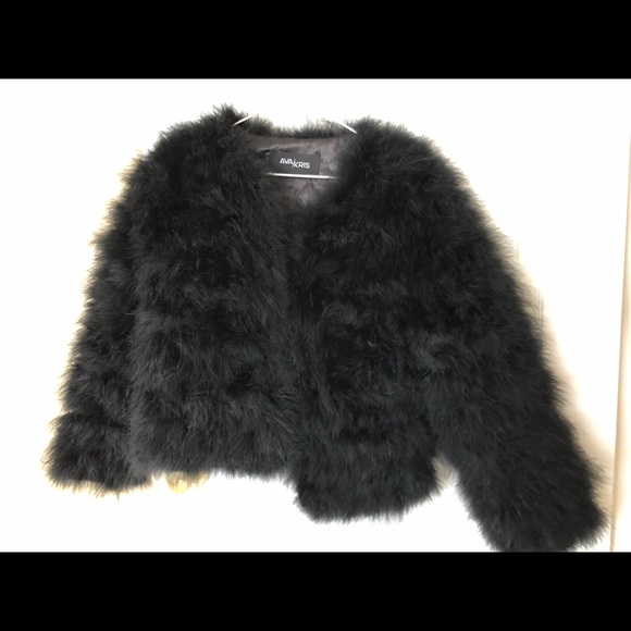 NWOT Ava & kris feather jacket - Picture 2 of 4